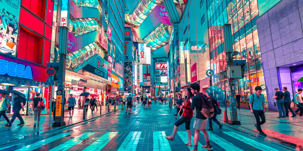 Tokyo skyline at night — one of 35 BTS ARIRANG tour cities