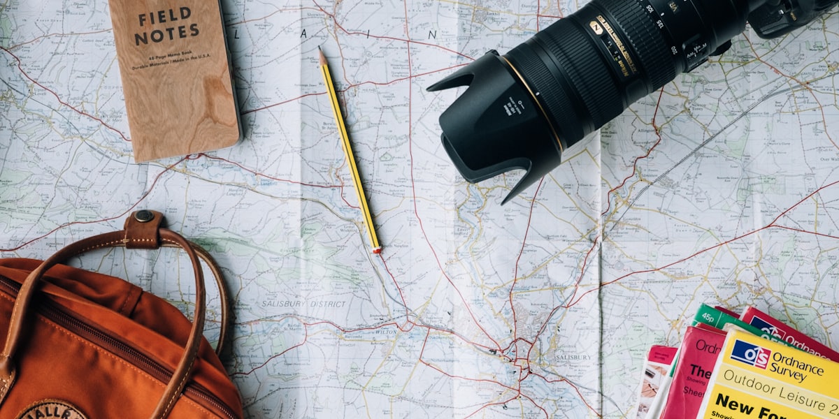 Traveler exploring a new city with backpack